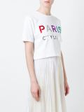 'Paris'短款T恤