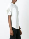 structured sleeve T-shirt
