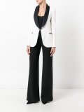 contrast blazer 