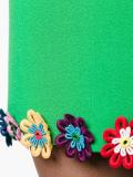 flower-embellished clovis skirt
