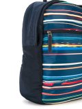 striped backpack