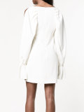 Camilla slit long sleeve dress