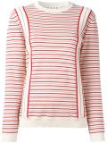 striped sweatshirt