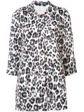 leopard print coat
