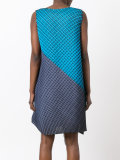 asymmetric panel dress