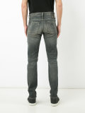 distressed slim-fit jeans 