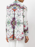 Multicoloured print blouse