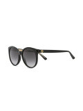 round engraved detail sunglasses