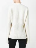 ribbed detail jumper