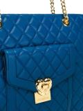 heart quilted tote bag