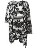 striped oversized T-shirt 