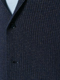 waffle knit blazer