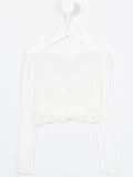 V-neck cropped top