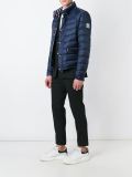 高领羽绒夹克