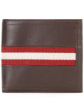 Tye stripe panel wallet