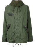 U.S Army hooded military coat