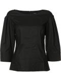 balloon sleeves blouse  