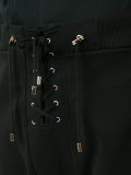 dropped crotch skinny trousers