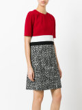 striped T-shirt dress