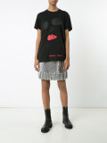 face print T-shirt