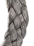 'Braided'开口式手镯