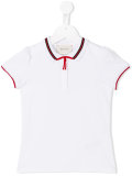  bow detail polo shirt 