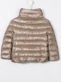 hooded down jacket