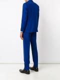 double breasted two-piece suit