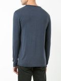 longsleeved button T-shirt