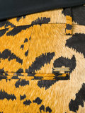 tiger-print tailored trousers