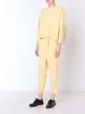 cropped tailored trousers