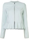 flared hem jacket 