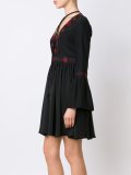 v-neck dress