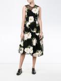 floral embroidered dress