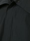 drawstring collar coat