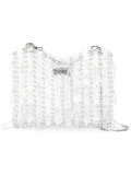 metal ring detail shoulder bag