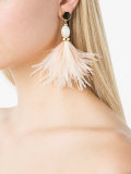 'Parker' feather earrings
