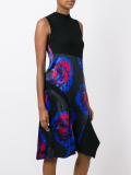 rose print dress