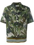 tropical print shirt