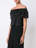off shoulder cropped top