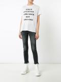 quote printed T-shirt