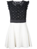 lace insert dress