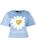 sequins heart T-shirt 