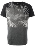 contrast sleeve T-shirt