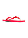 branded sole flip flops