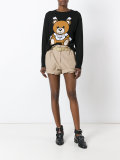 high-waisted shorts