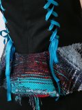 Striped Tweed Laced Tailored背心