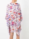 floral print shift dress
