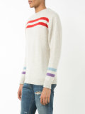 cashmere striped jumper 