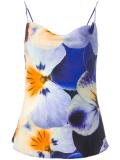 pansy print top